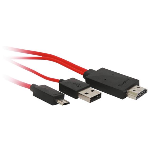 PM-32017 MHL to HDMI Görüntü Aktarıcı Kablo 1080p Full HD Destekli