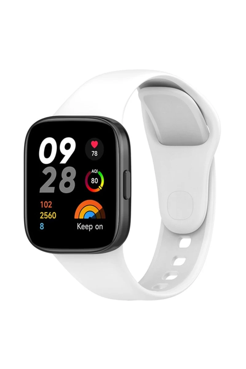 Xiaomi Redmi Watch 3 Klasik Kordon - Beyaz