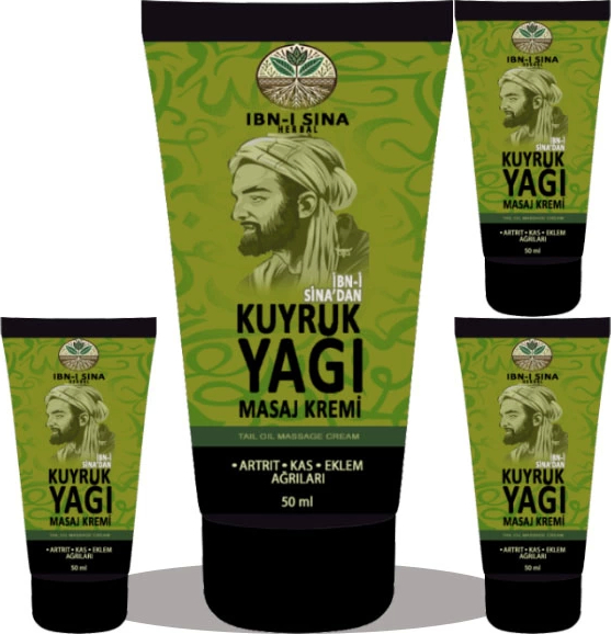 İbn-i Sina Herbal Ibn-I Sina Kuyruk Yağı Kremi 4 Adet 50ML