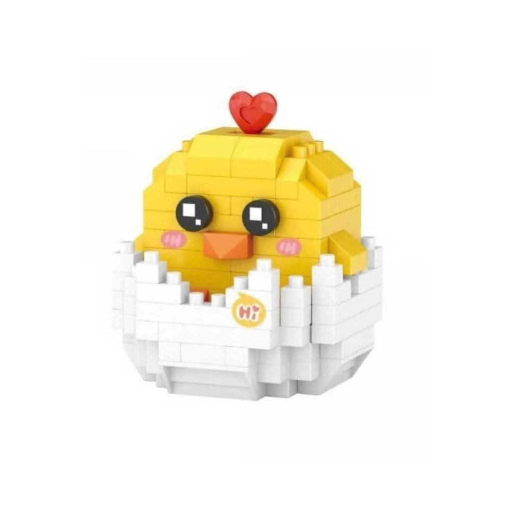 LZ-8611 Kabuklu Civciv 150 Parça Block Oyuncak Mini Poşet