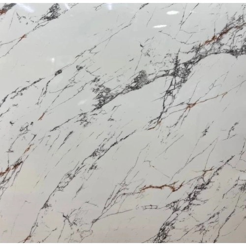 Yapışkanlı Beyaz Mermer Desenli Folyo 5 Metre