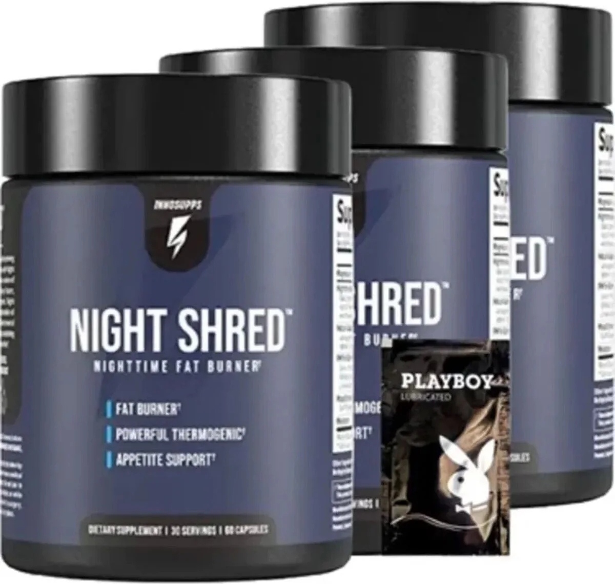 Night Shread Time Fat Burner F.t Ürünü 60 Lı x 3 Adet + 1 Jel Hediye