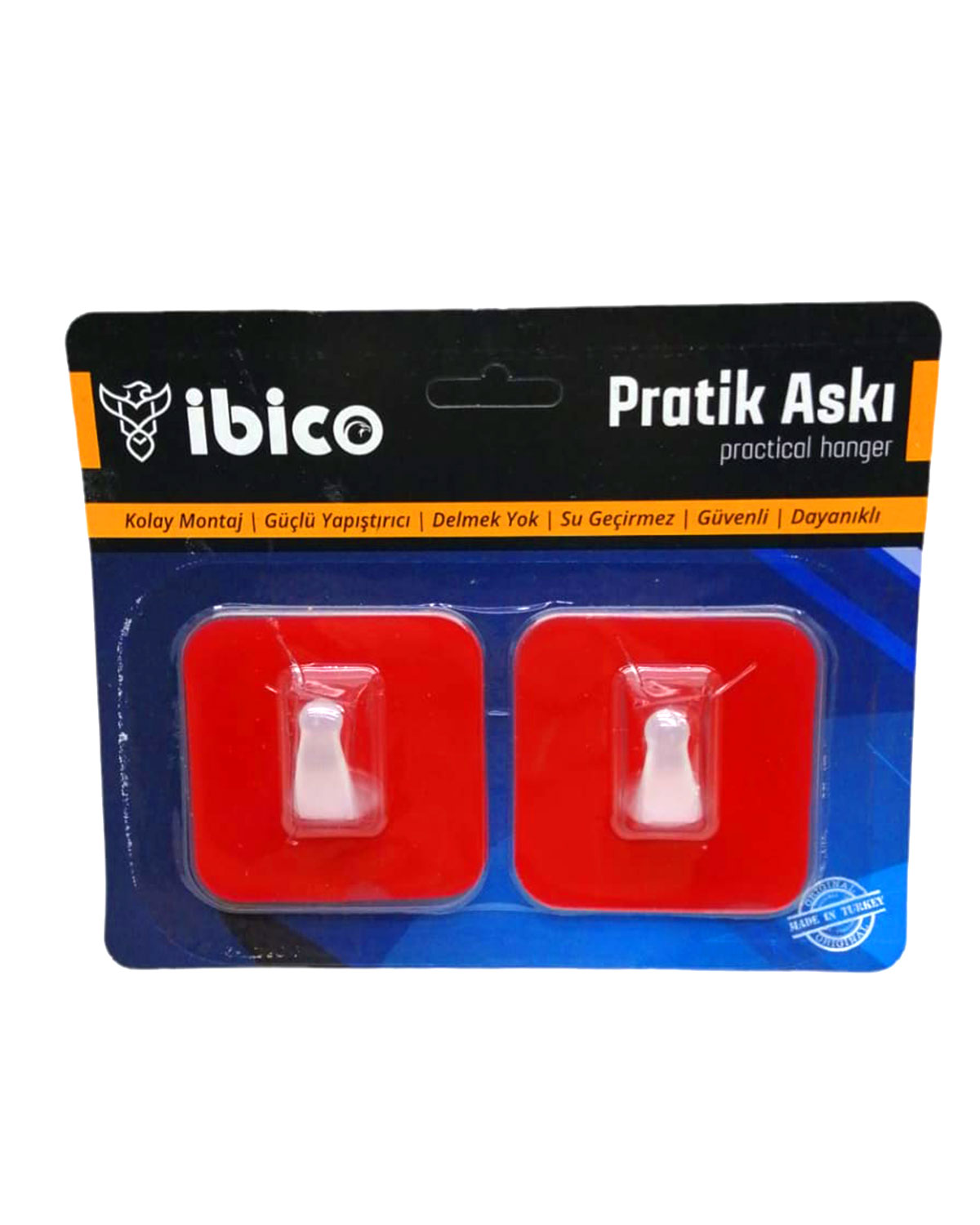 2 Parça Pratik Yapışkan Askı