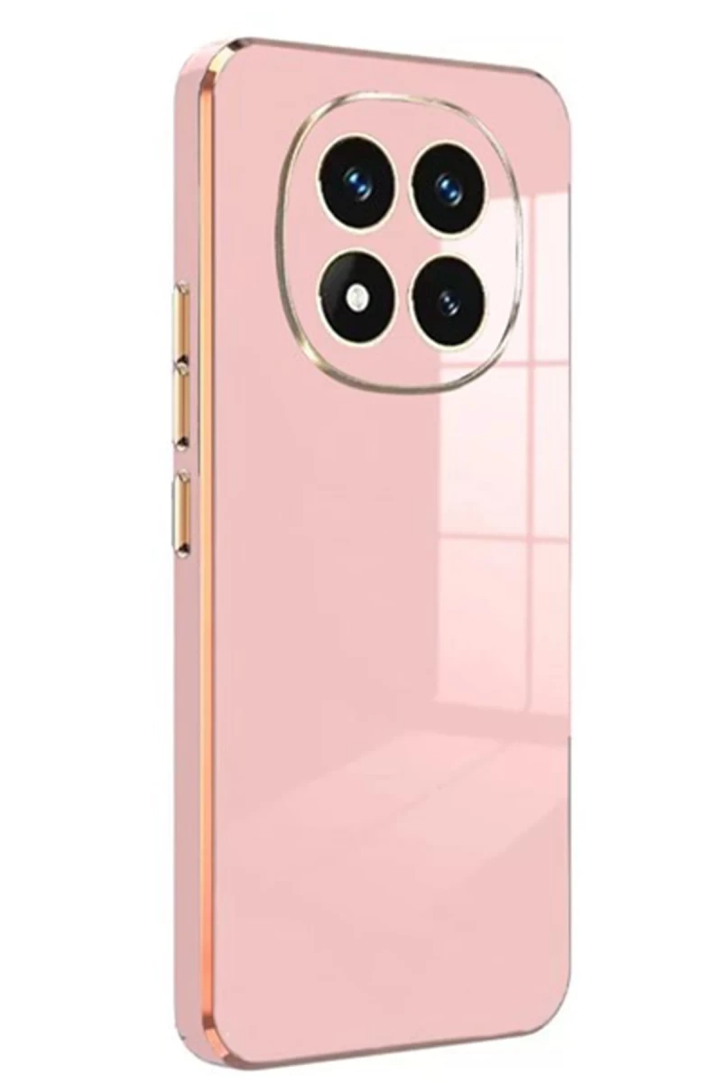 Xiaomi Redmi Note 14 Pro 4G Uyumlu Kılıf Volet Silikon - Pembe
