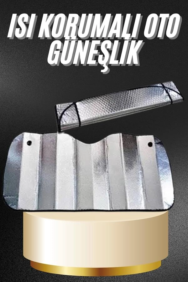 Katlanabilir Oto Güneşlik Tüm Araçlar için 99% Güneş Koruma