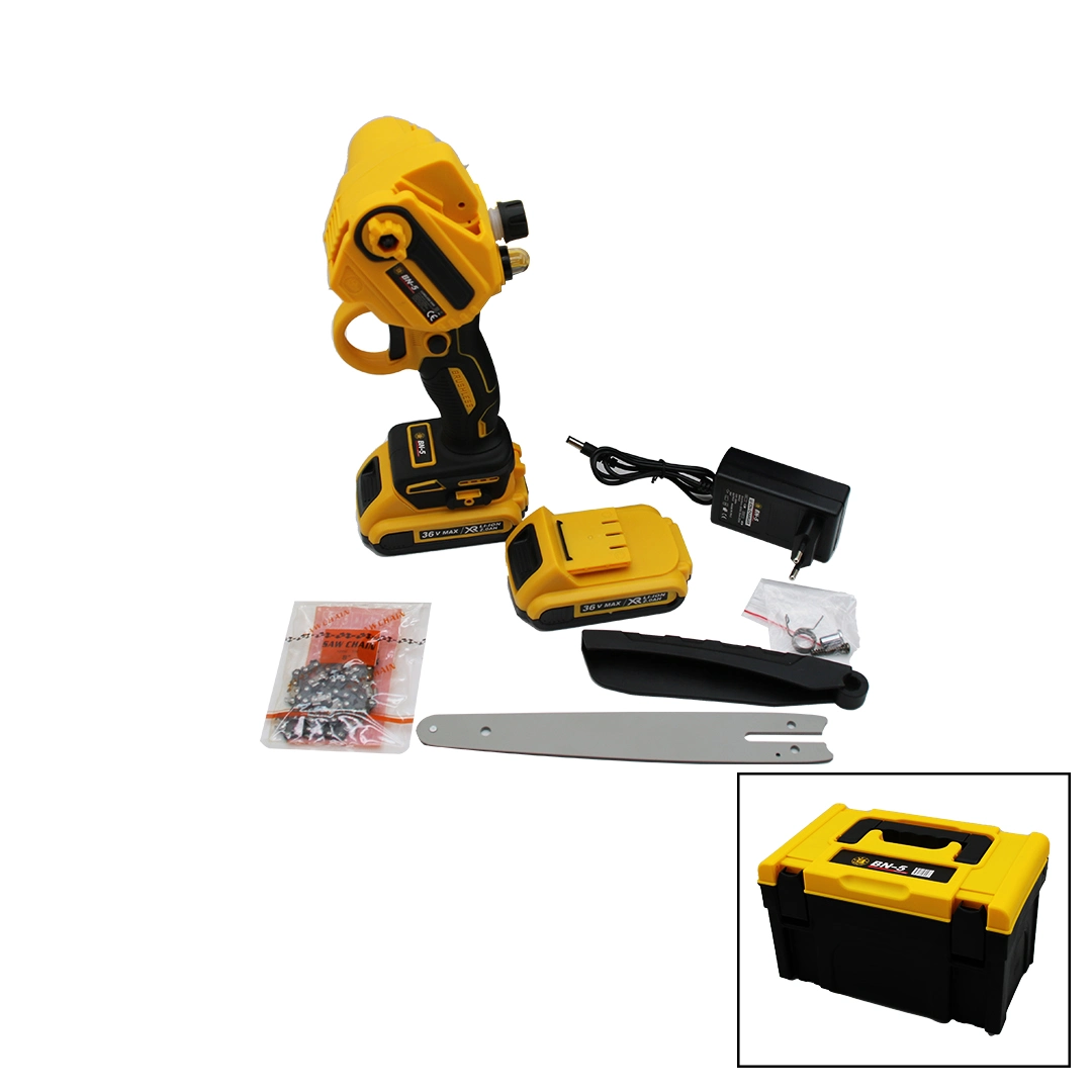 Dal Kesme Makinesi 36V 2.0Ah Yağlı Pompa ile Çantalı