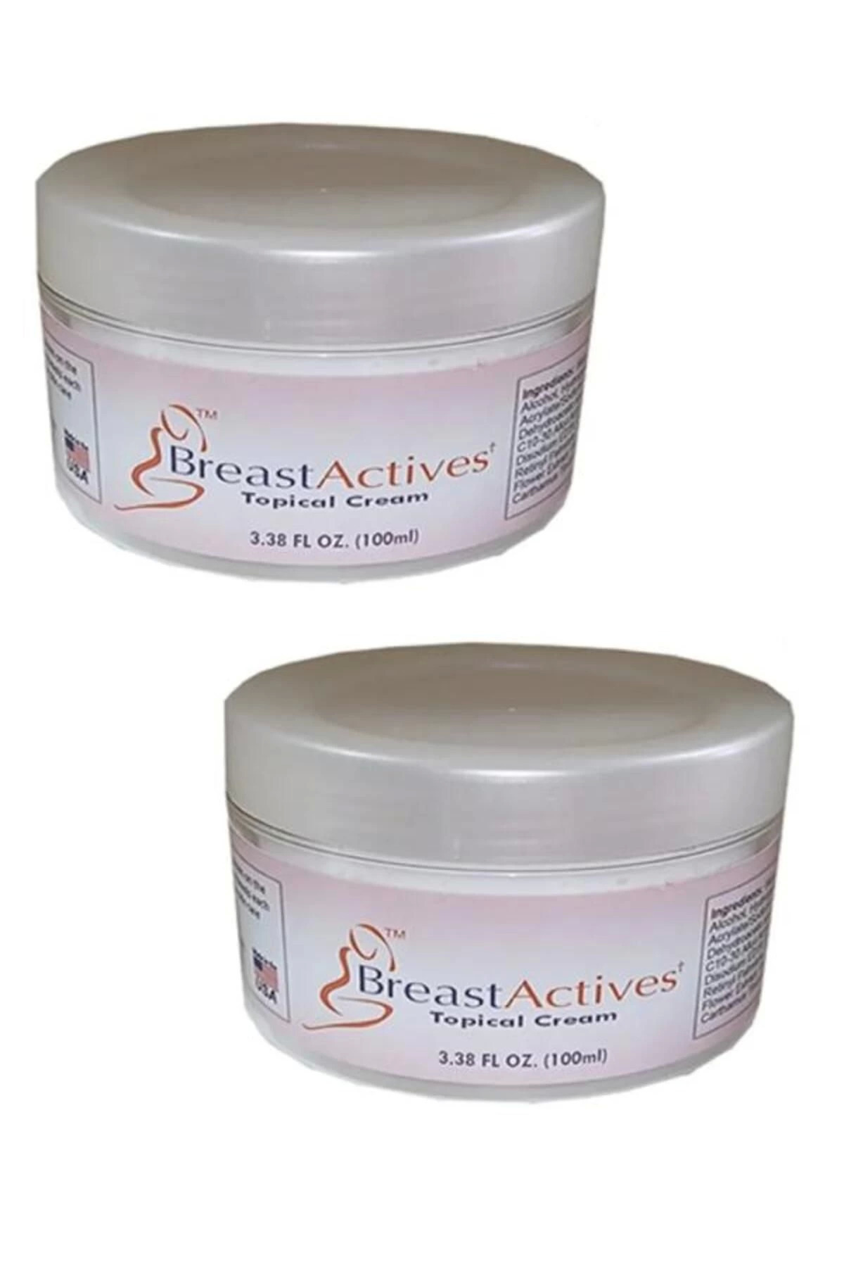 Breast Actives Kadınlara Özel Göğüs Şekillendiricili Kremi 100 ml 2 Adet