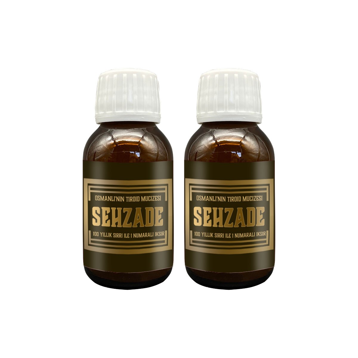Şehzade Iksiri Şurubu 2 Adet Osmanlı Geleneğinden Bitki Extratlı Şurup 50 ml