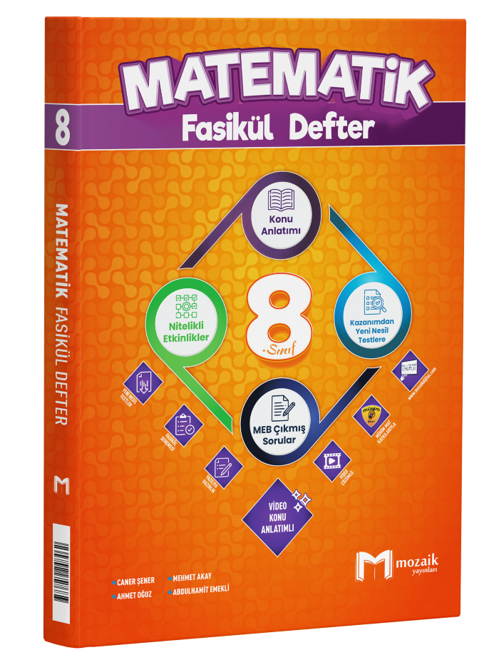 MOZAİK 8.SINIF FASİKÜL DEFTER MATEMATİK - 26-27