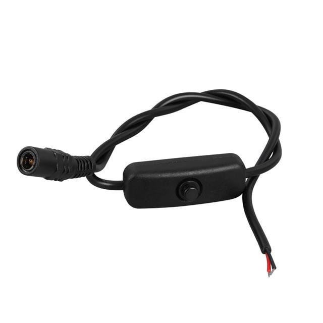 PM-26710 Anahtarlı 5.5*2.5 Mm Uç DC Kablo 30 Cm