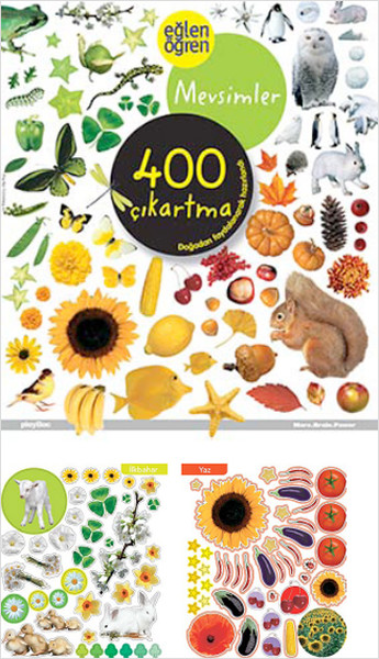 Eğlen Öğren - Mevsimler 400 Çıkartma
