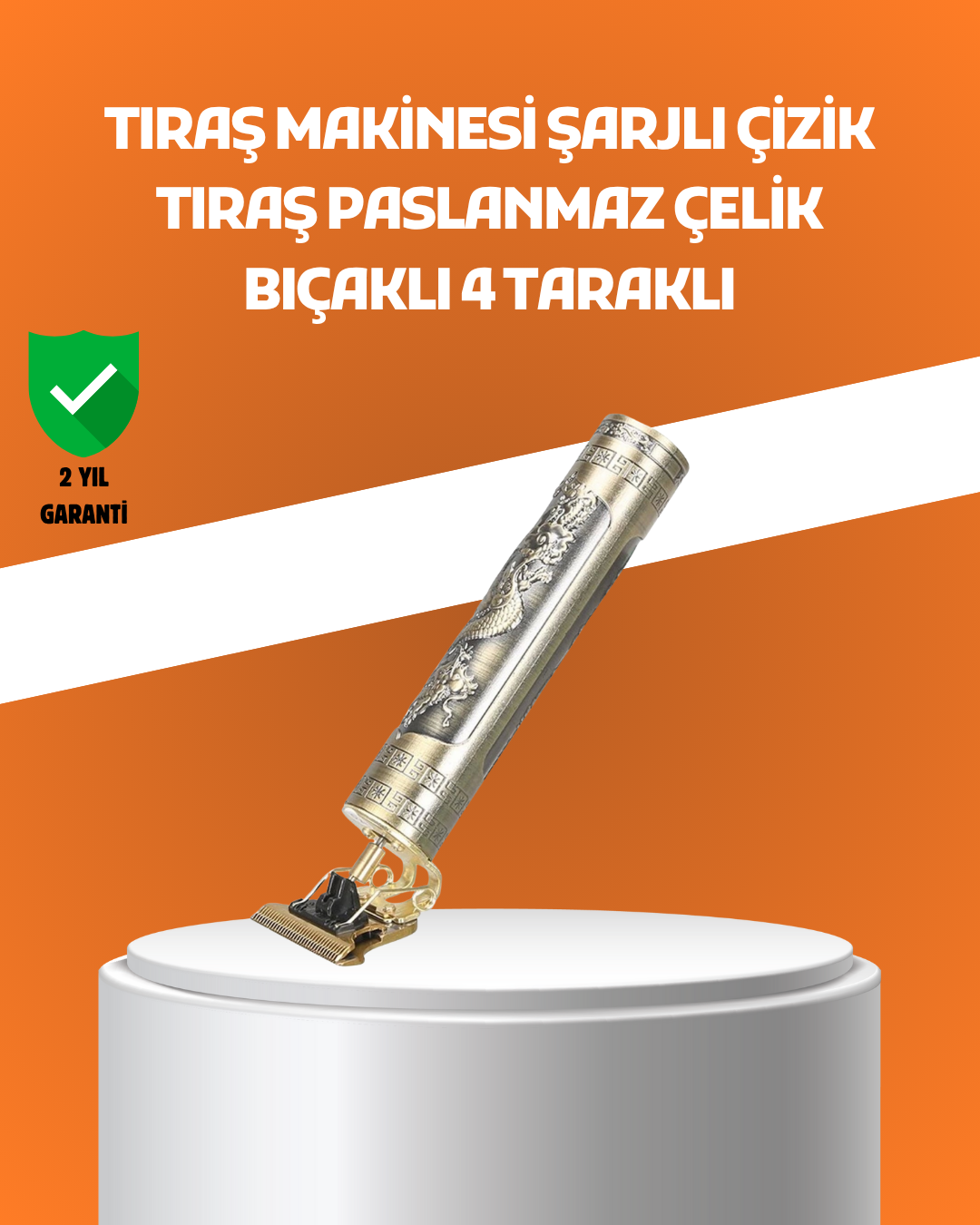 4 Başlıklı Suya Dayanıklı Saç Kesme Makinesi