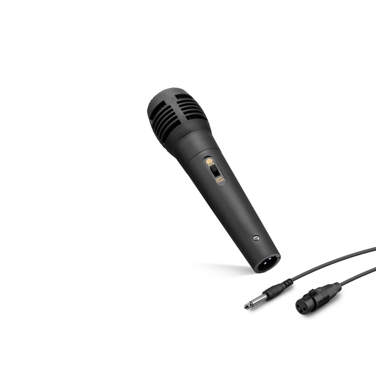 Vokal Mikrofon 6.5 Mm 2 Metre Siyah Ses Kaydı