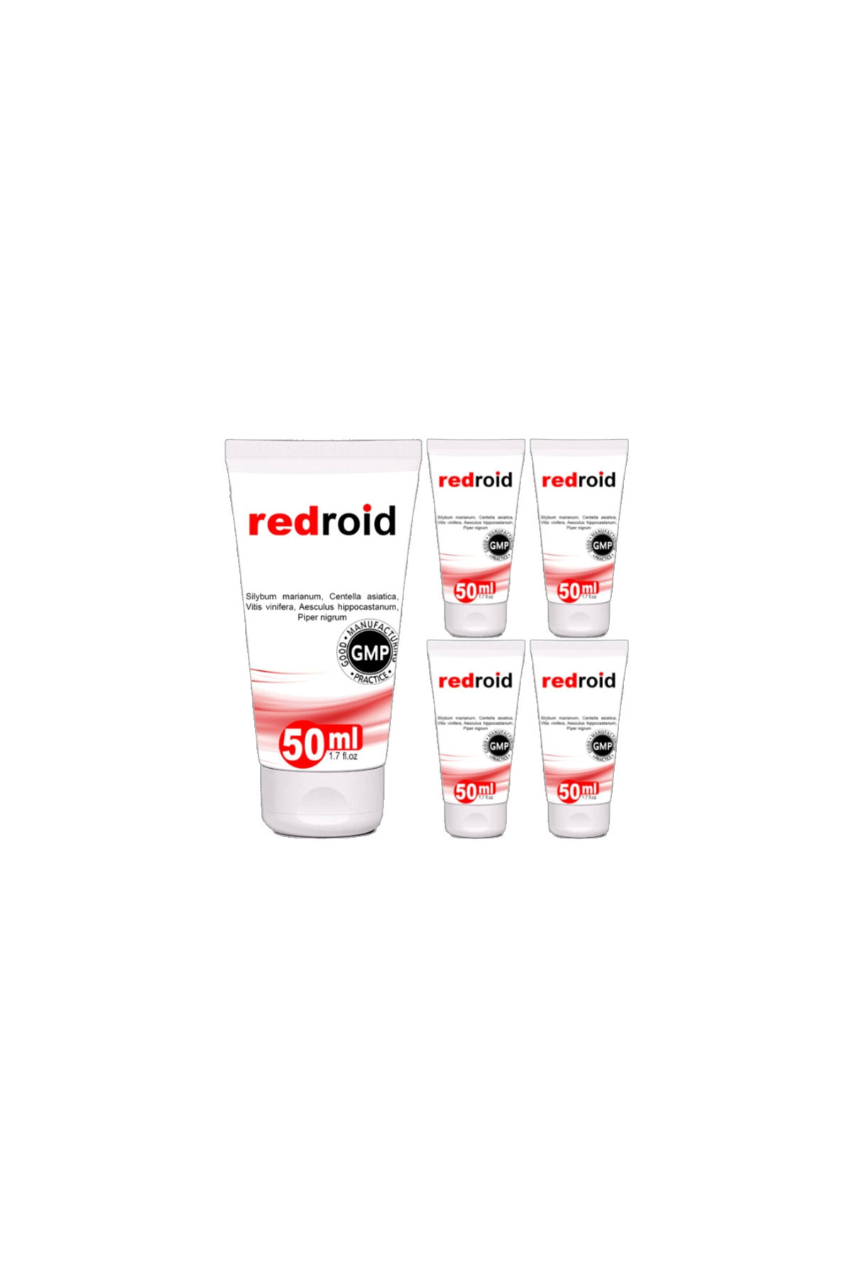 Redroid 5 Tane Rahatlatıcı Masaj Kremi  İçin 50 ml Özel Krem