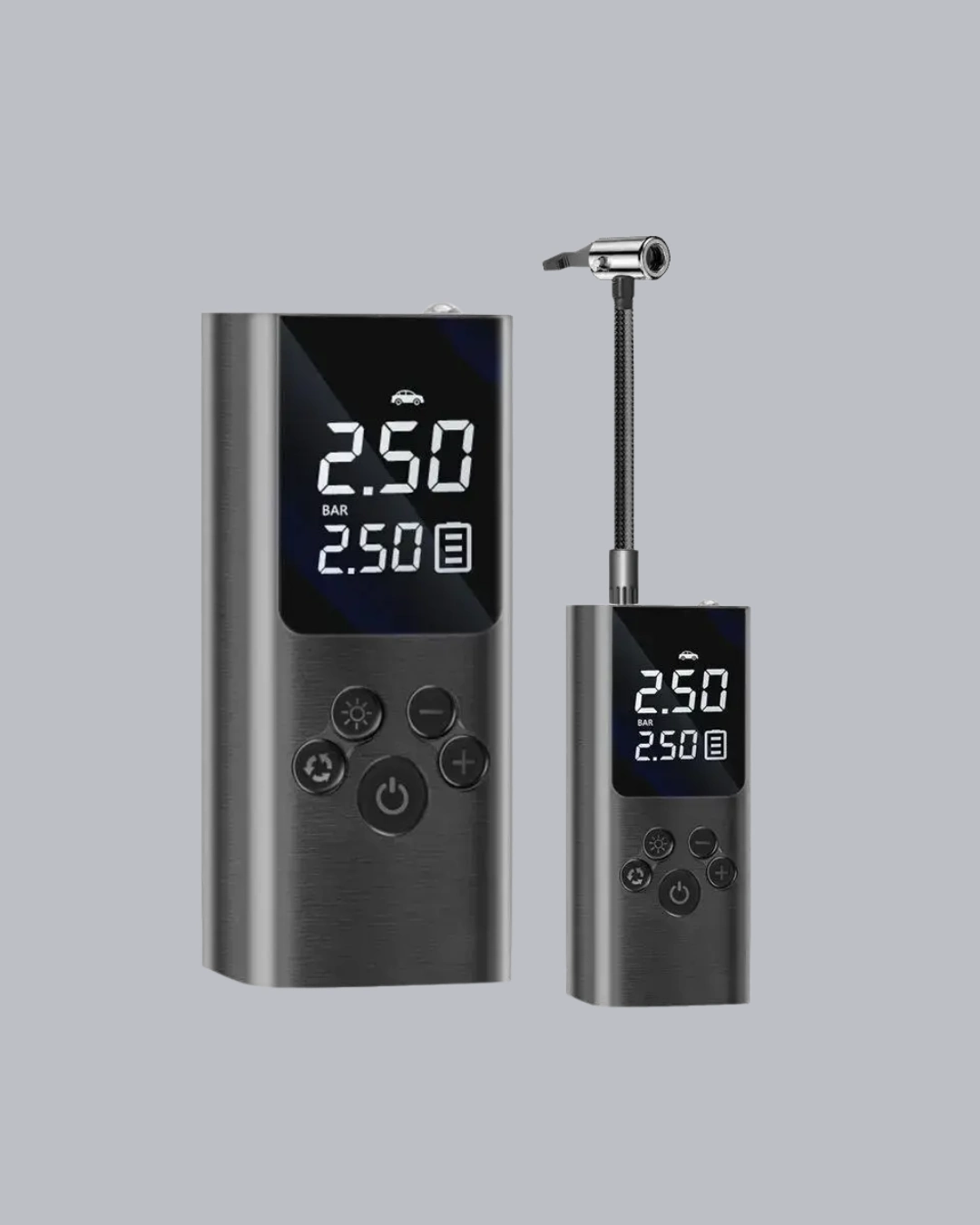 Dijital Hava Pompası Çoklu Valf Adaptörlü USB Şarjlı