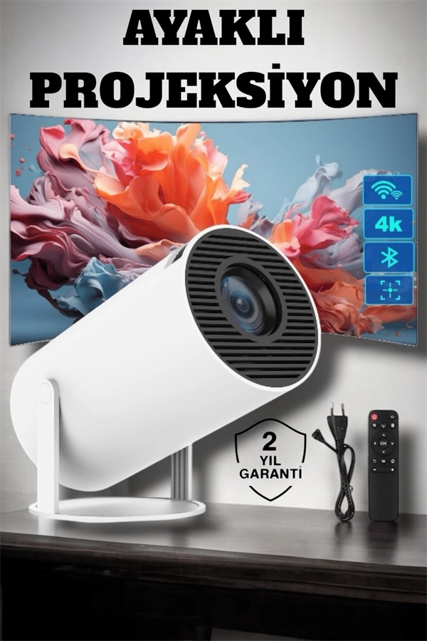Yeni Nesil Projeksiyon Cihazı 130 İnç Ekran Full HD