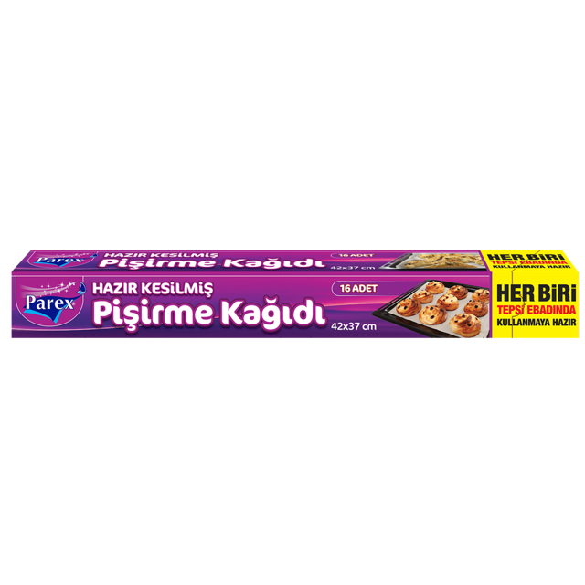 Pişirme Kağıdı Hazır Kesim 16 lı