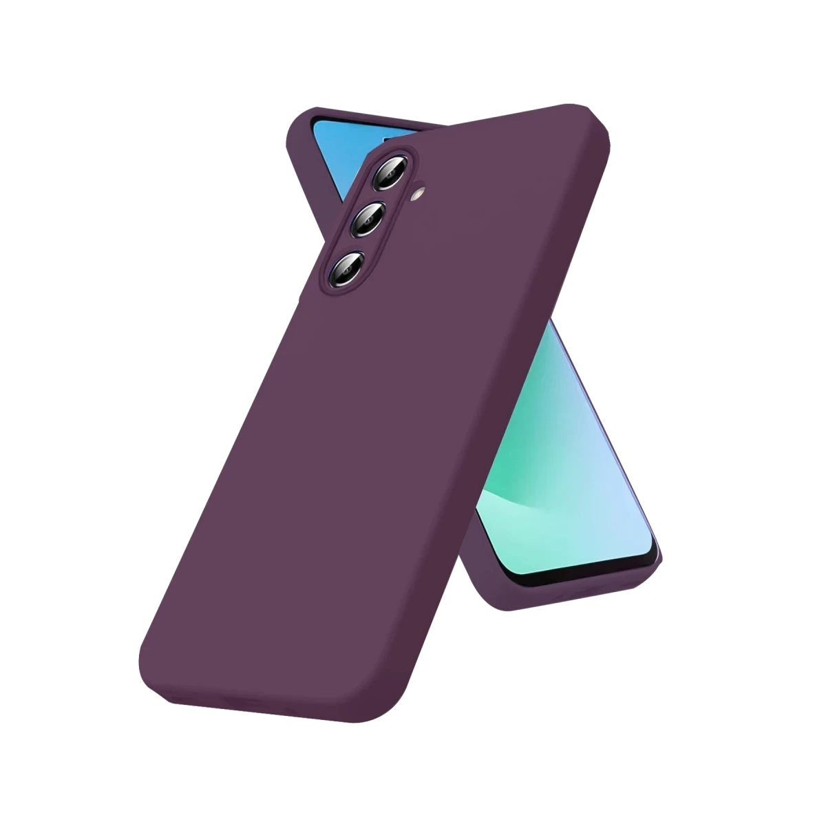 Samsung Galaxy S26 First Silikon - Mürdüm