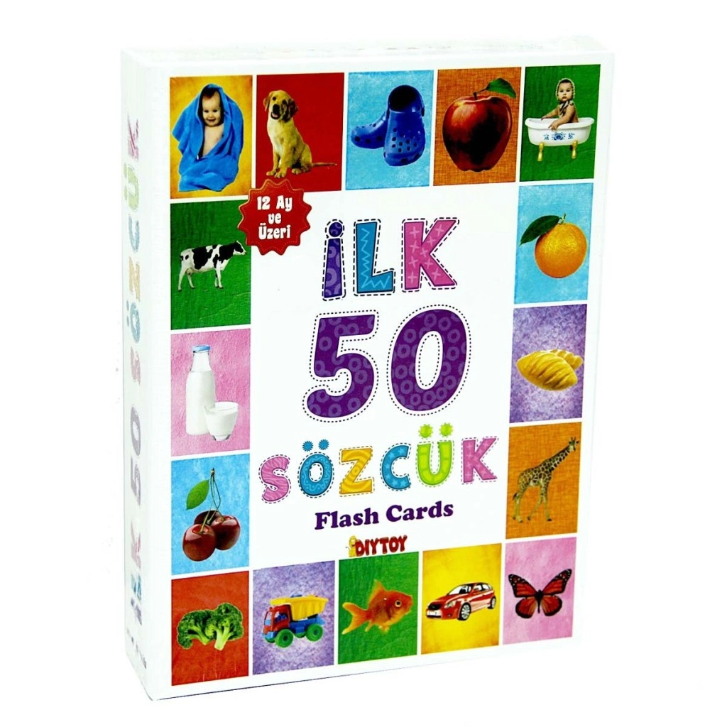 Eğitici Flash Kart Seti 50 Sözcük ile Oyun