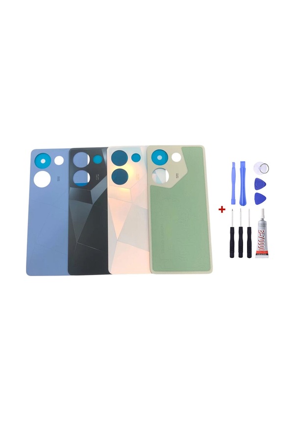 Tecno Camon 20 Uyumlu Arka Cam Kapak Pil Kapağı (Y
