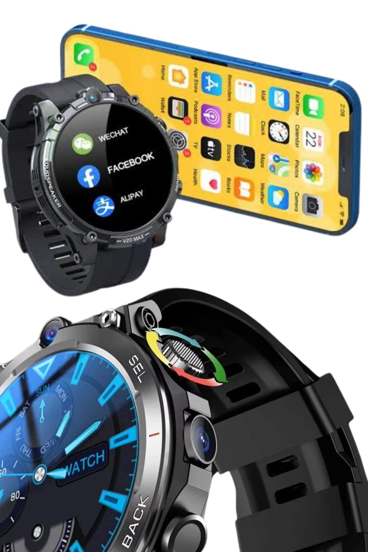 Geniş Spor Modları ve GPS ile Akıllı Saat