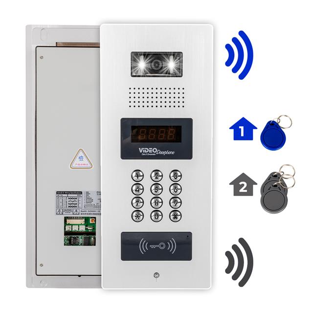 980C98RD NFC Destekli Görüntülü Diafon Kapı Kilit Akıllı Ev Güvenliği Sistemi Vericisi