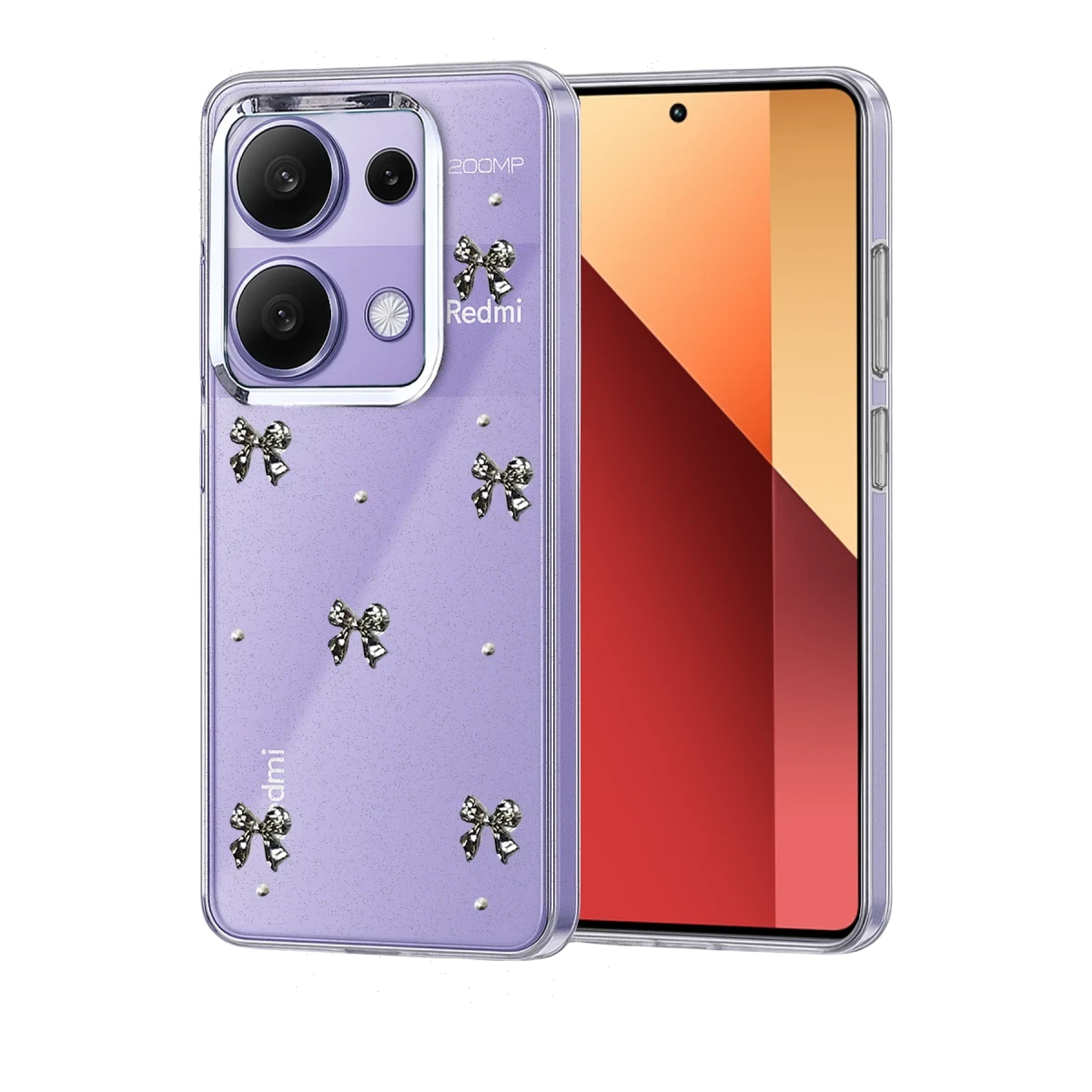 Xiaomi Redmi Note 13 Pro 4G Fiyonk Desenli Kapak - Desen 5