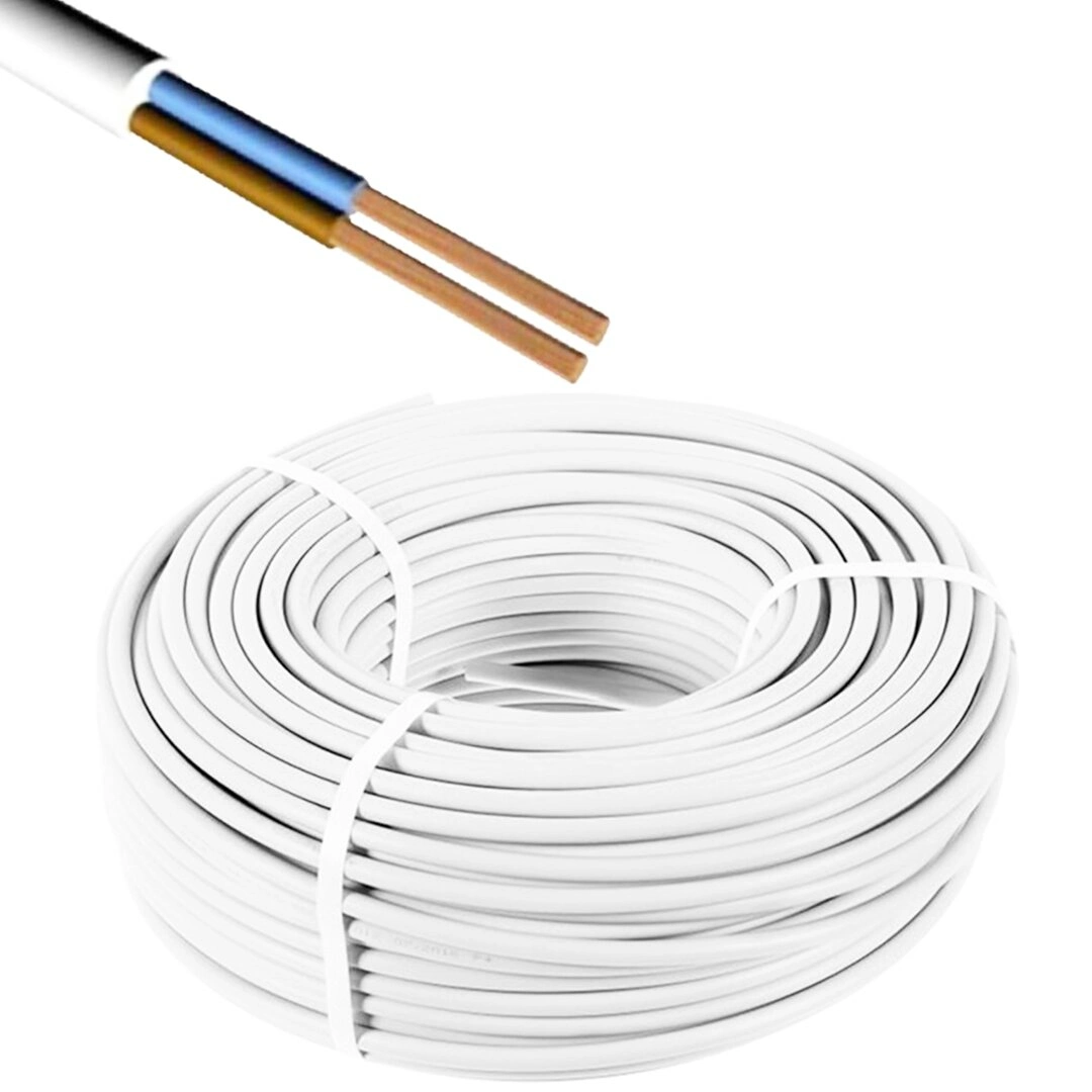 Kaliteli CCA Kablo 2x2.5mm 100 Metre Elektrik Tesisatı