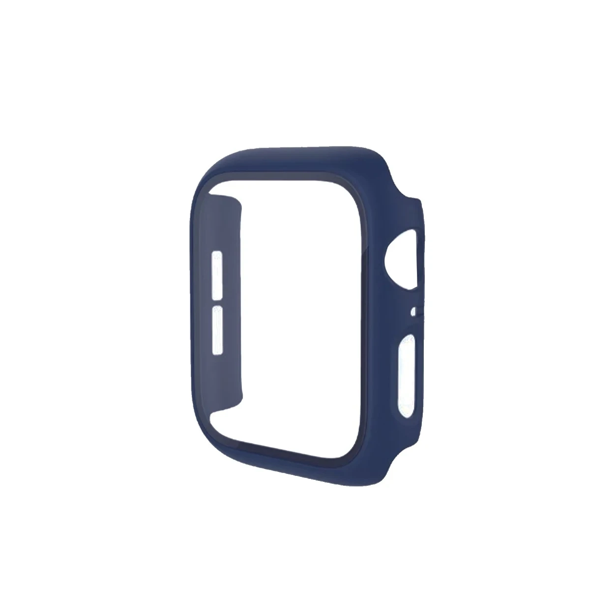 Apple Watch 40mm Camlı Kasa Ekran Koruyucu - Mavi