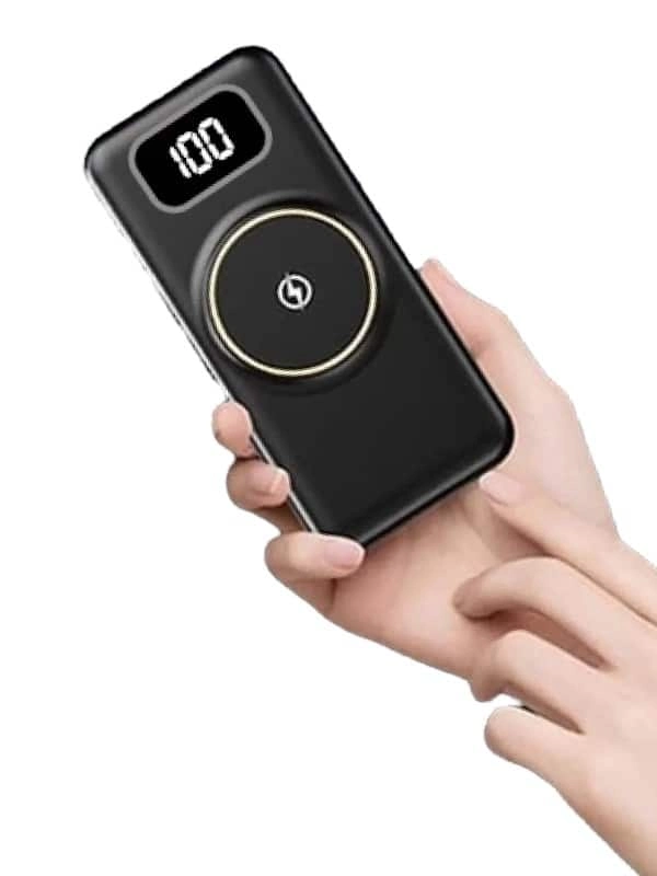 Kablosuz Hızlı Şarjlı Powerbank 10000mAh Çoklu Bağlantı
