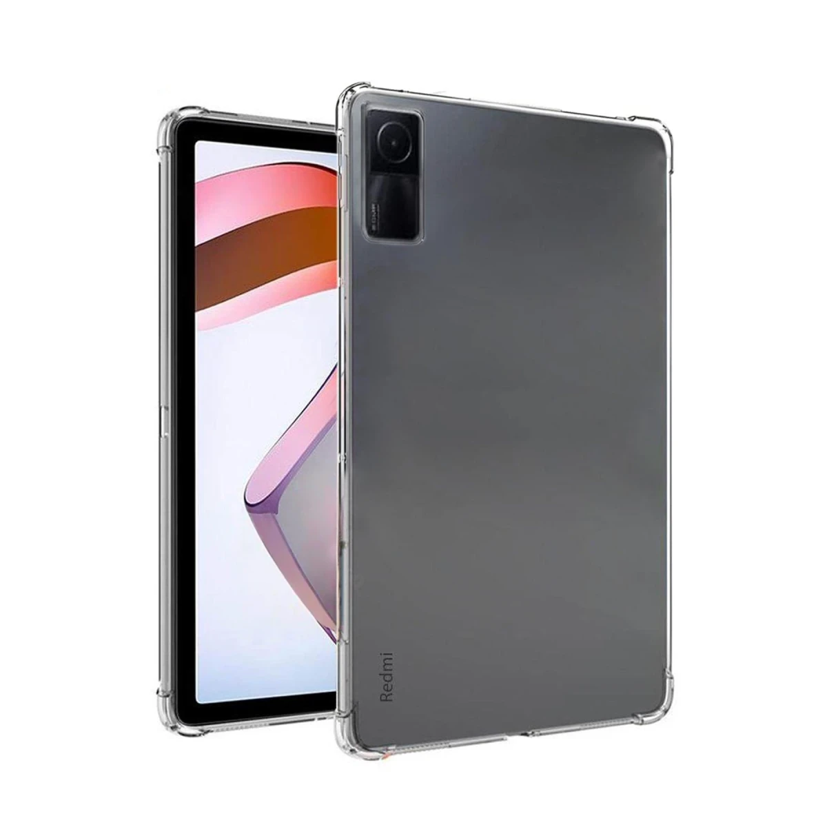 Xiaomi Redmi Pad SE Kılıf Anti Shock Tablet Silikon - Şeffaf
