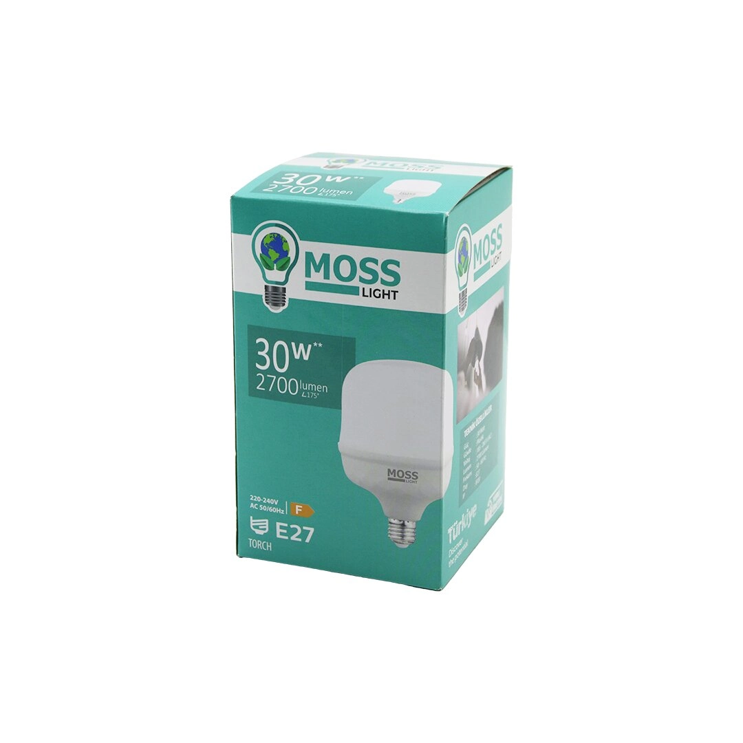 Yüksek Verimli LED Ampul E27 30W 2700 Lumen