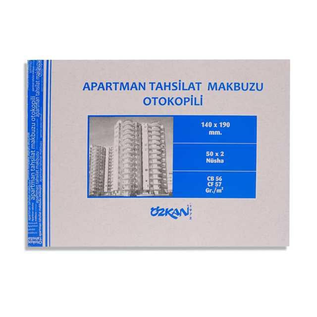 0108 Apt.Tahsilat Makbuzu Otokopili 1 Adet