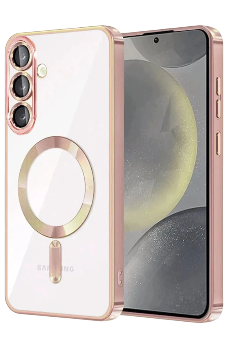 Samsung Galaxy A37 5G Uyumlu Kross Magneticsafe Kapak - Rose