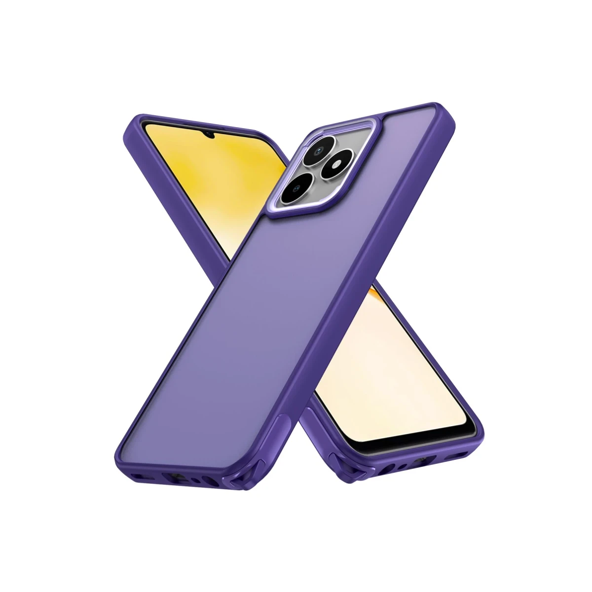 Realme C53 Kılıf Elegant Kapak - Derin Mor