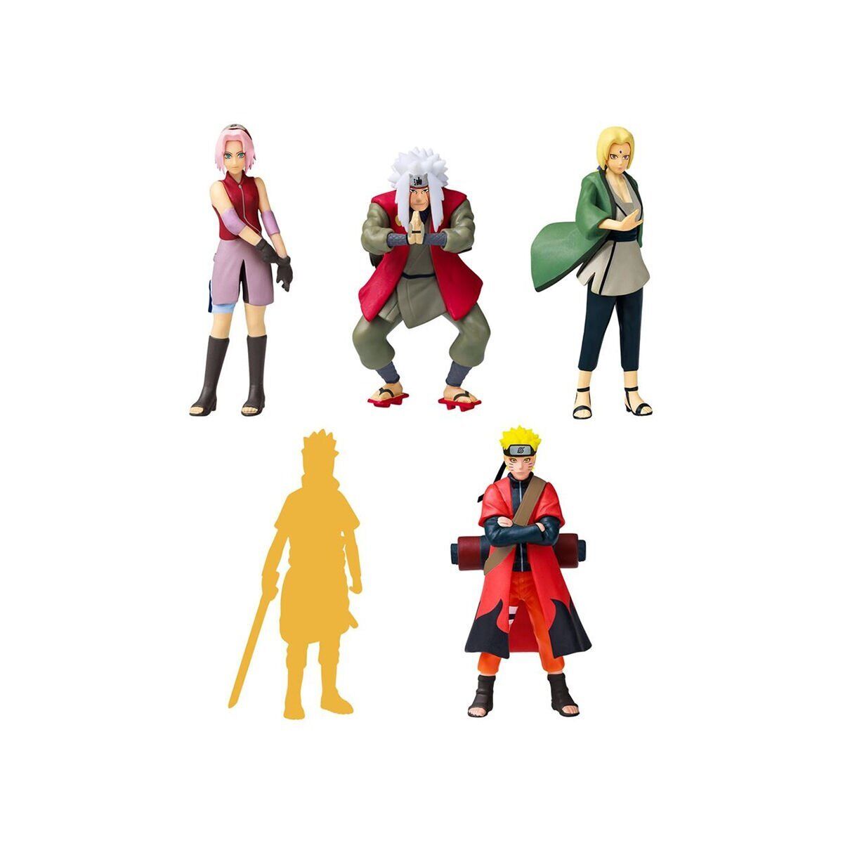 PMI/NSH2040S Naruto 5Lİ Koleksiyon Figür Seti Asorti