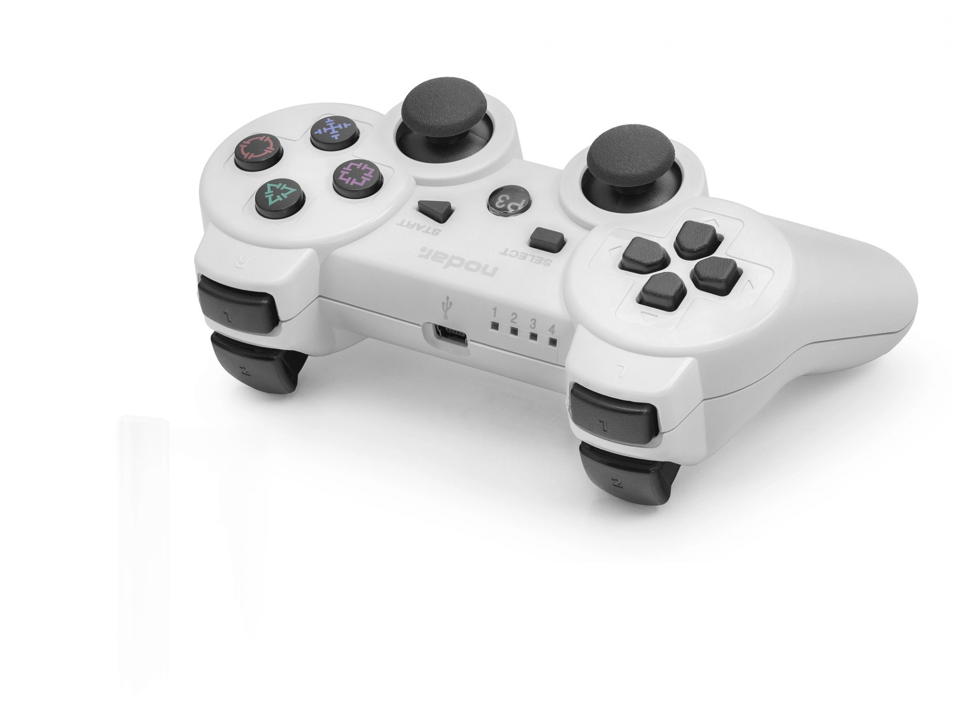 Kablosuz Bluetooth Gamepad PS3 Uyumlu Beyaz Renkli