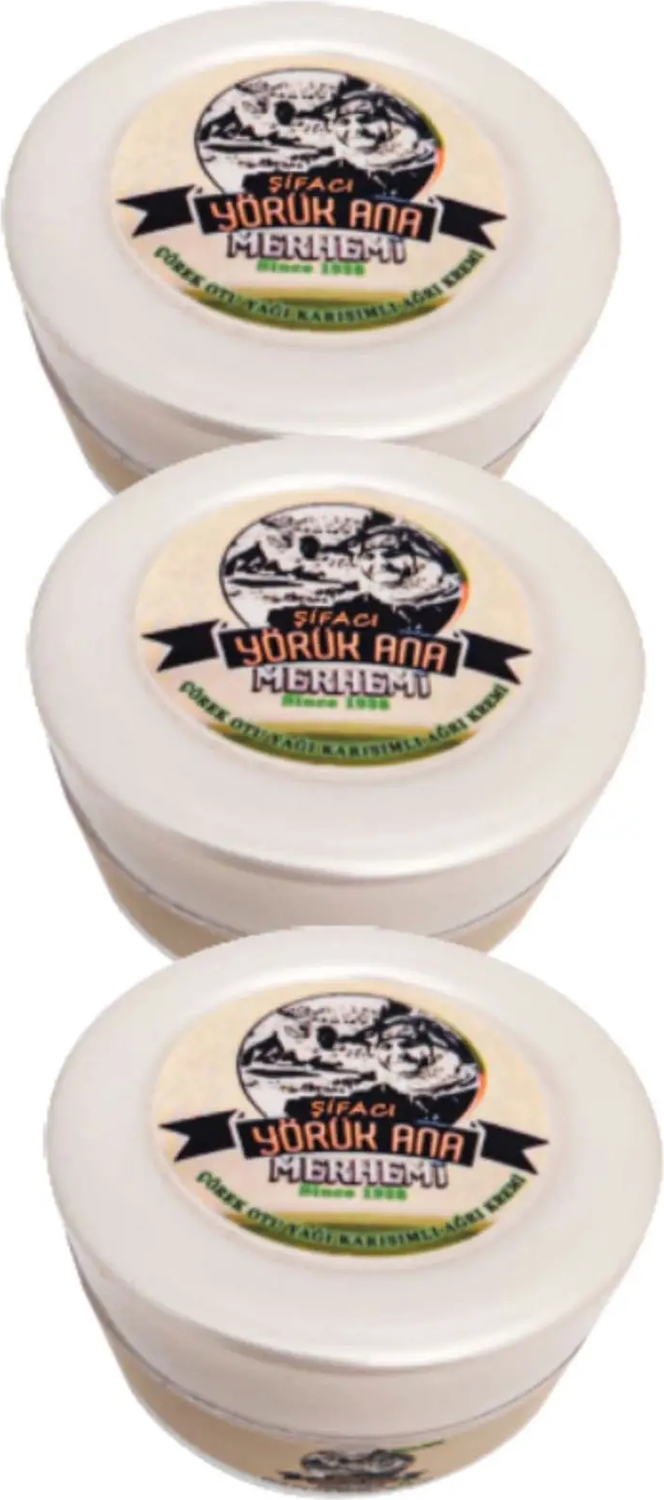 Süper Yörüklü Doğal  Bakım Merhemi 50 ml x 3 Adet