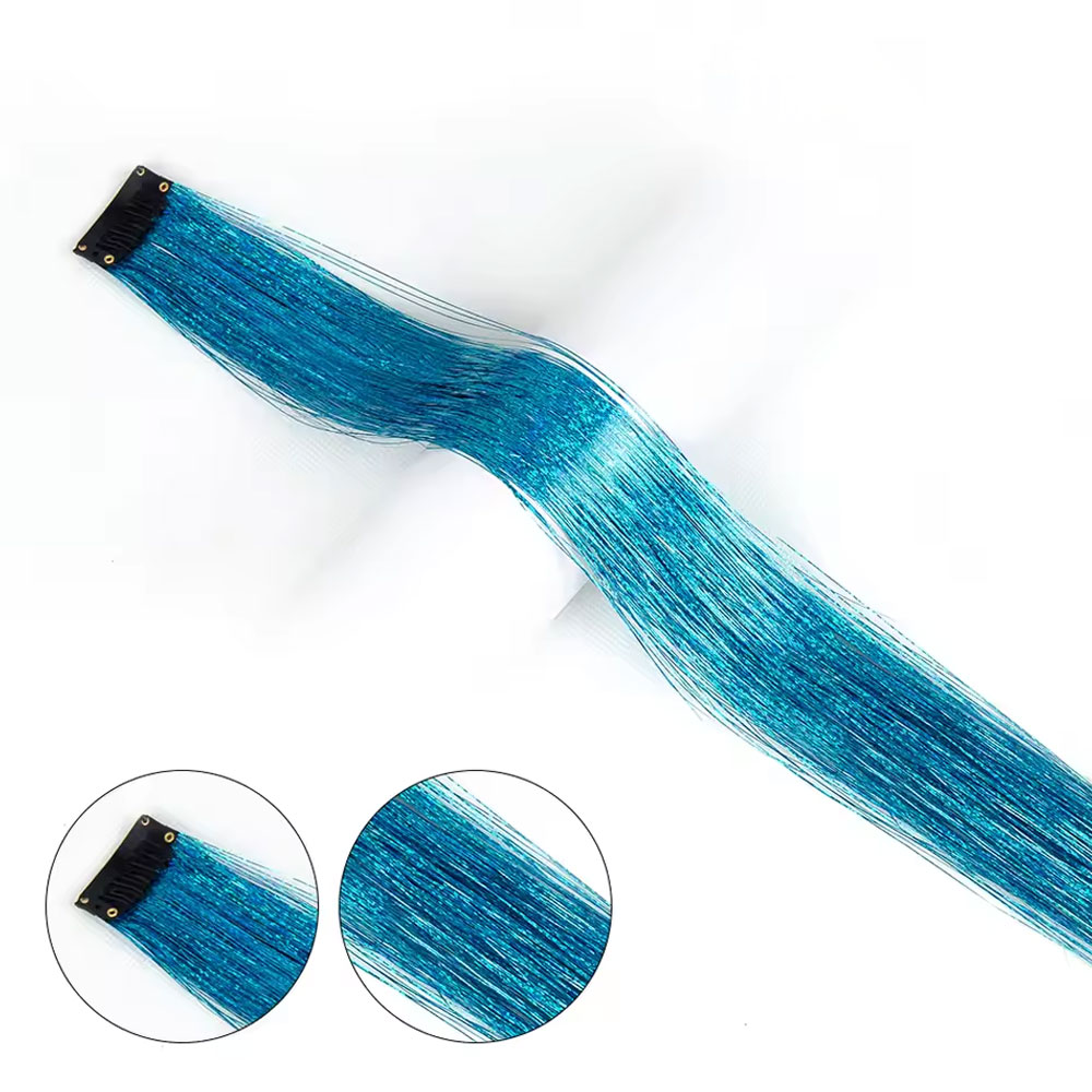 Klipsli Hair Tinsel Saç Simi - HTK12