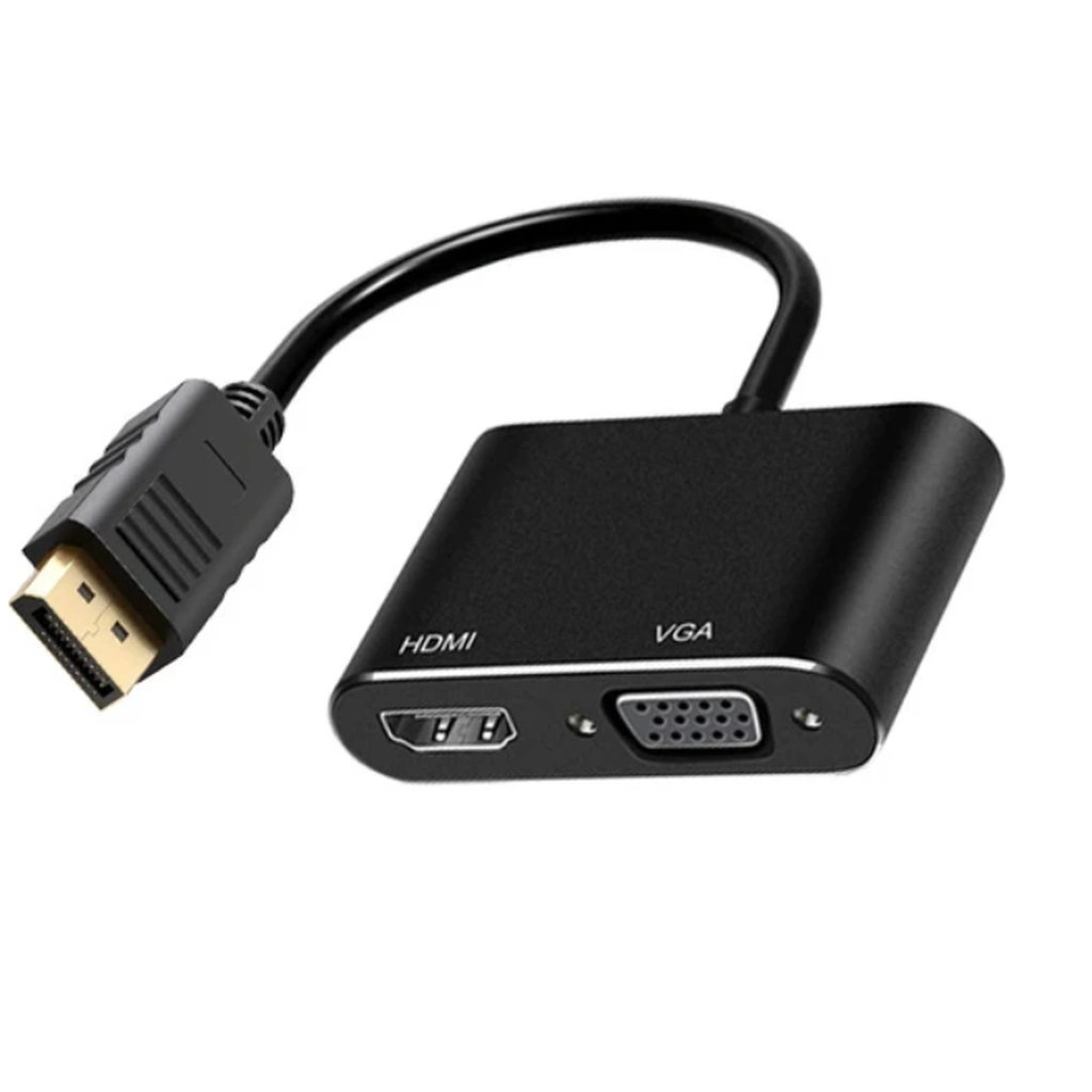 Kompakt HDMI ve VGA Çevirici 1080p Uyumlu