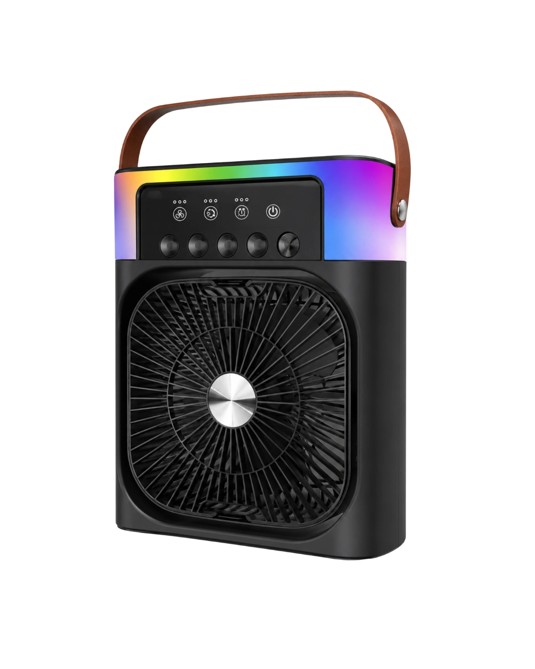 Mini Klima Taşınabilir USB Şarjlı RGB Işıklı Fan