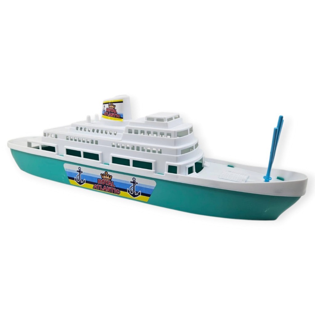 Transatlantik Yolcu Gemisi 45 cm - Turkuaz