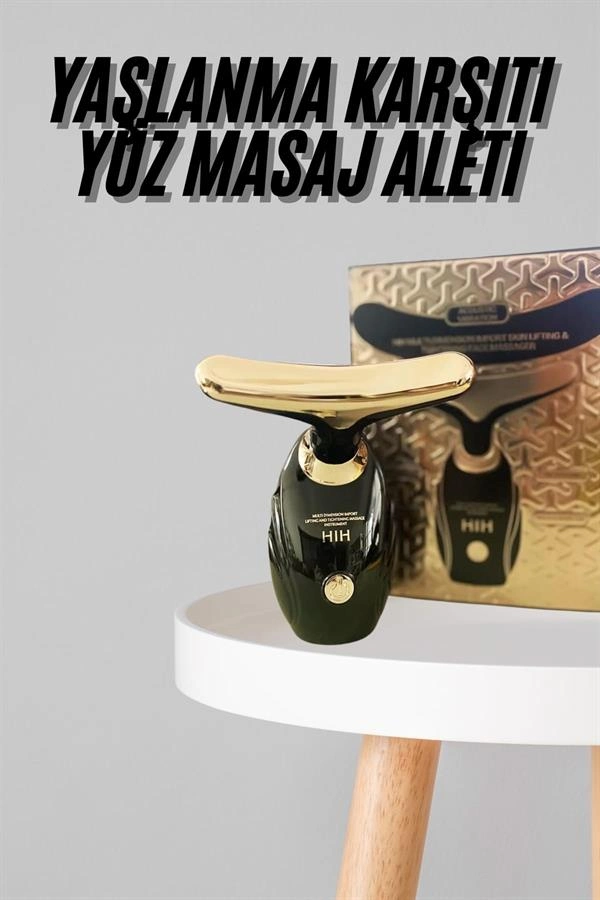 ve Boyun Güzellik Cihazı EMS Teknolojisi ile Cilt Sıkılaştırma (Yüz Model)