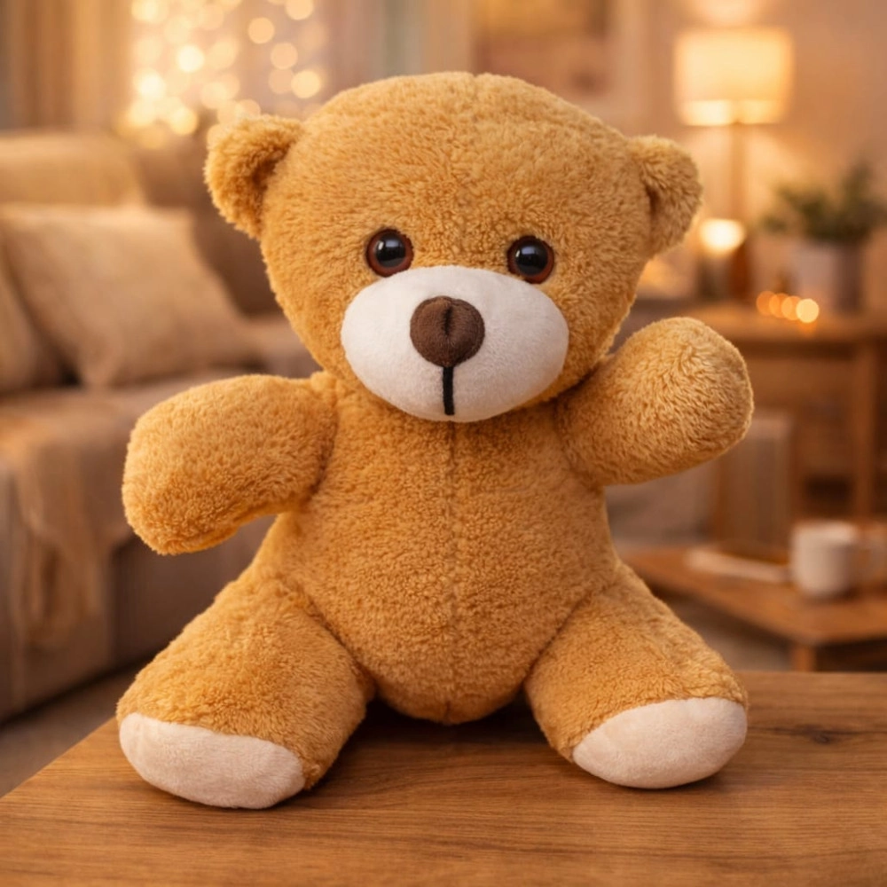 Sevimli Kahverengi Peluş Oyuncak 25 Cm Hediye Alternatifi