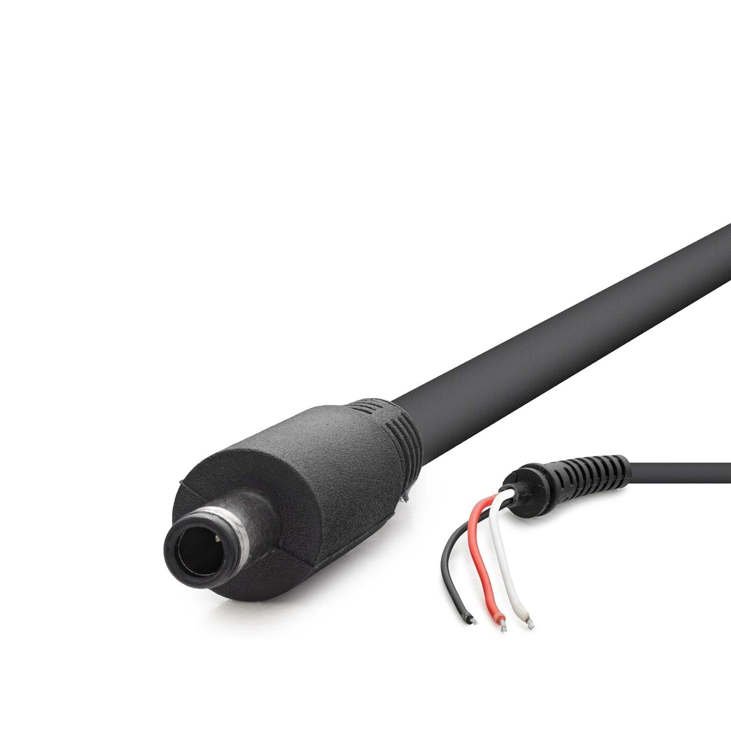 Siyah Adaptör Kablosu 1.2M Dell 30W-90W Uyumlu