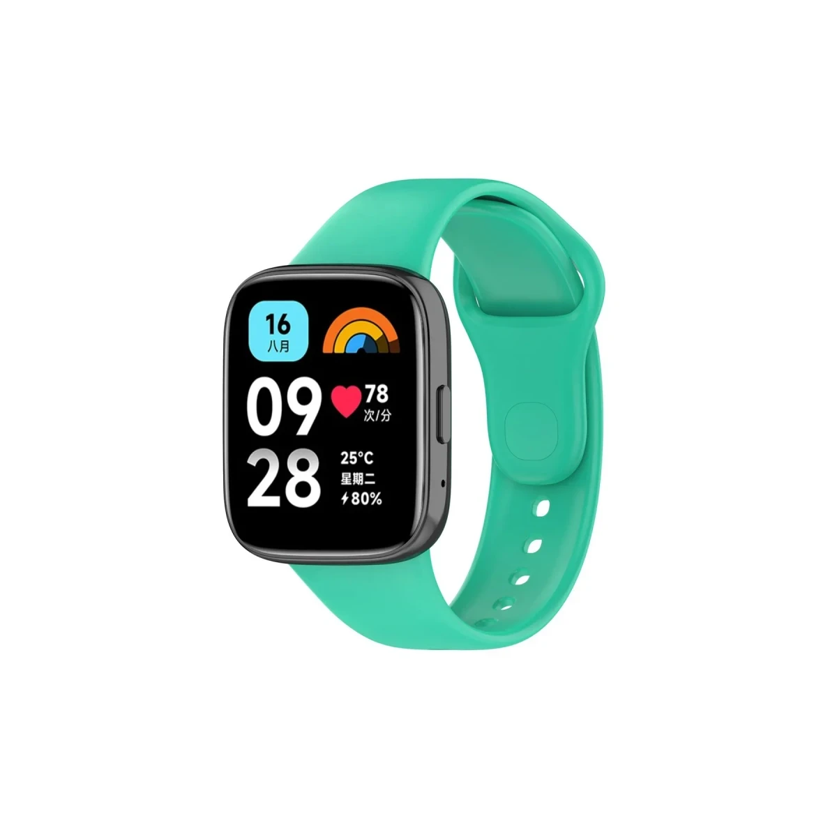 Xiaomi Redmi Watch 3 Active Klasik Kordon - Turkuaz
