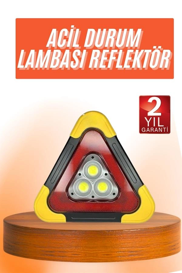 Portatif Güneş Enerjili Acil Güvenlik Işığı 500 Lumen
