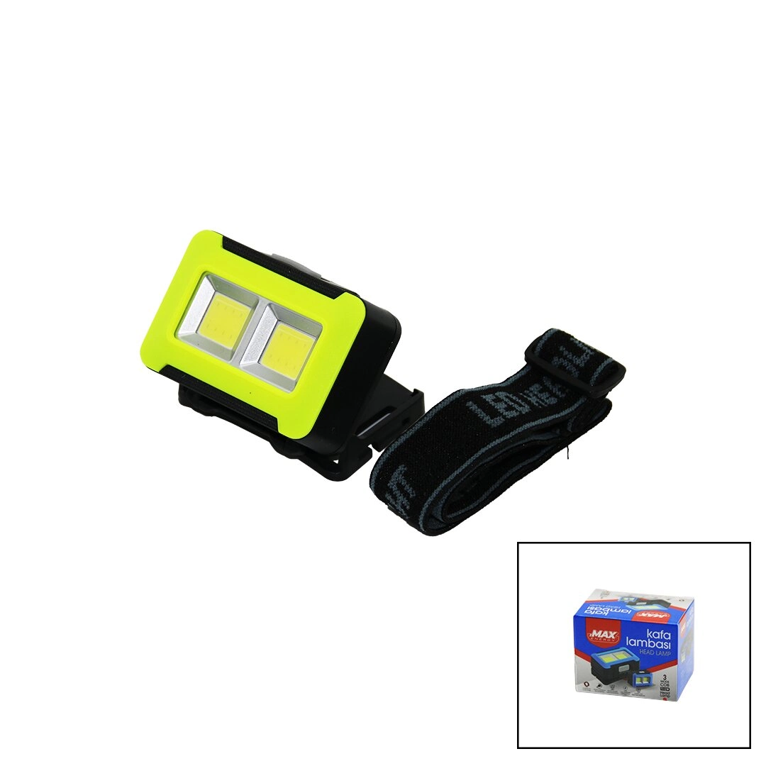 3 Kademe Işık COB LED Kafa Lambası 150 Lumen