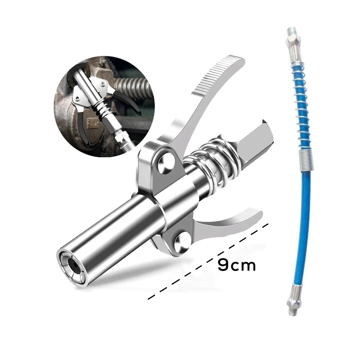 10PCS Mandallı Gress Pompa Ucu Seti