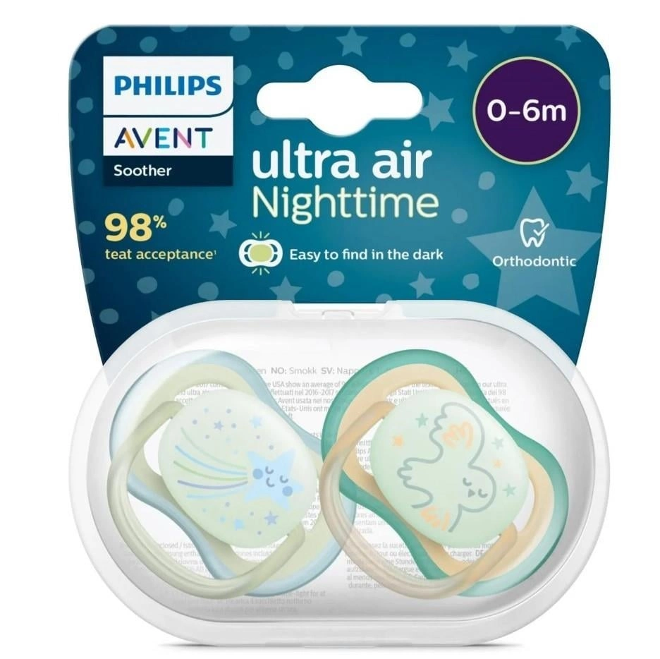 Gece Kullanımı İçin Ultra Air Emzik 0-6 Ay